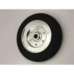 D- 45mm x H- 9mm x 3mm centre Electroplate Super Light Wheel (Plastic rim,Foam Tyre)