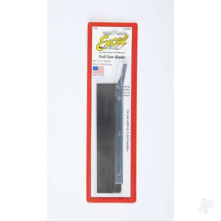 Excel 5.5in Pull Saw (13.3cm), 1.5in (3.81cm) Deep, 46 Teeth/Inch (18.1 TPC) (Carded)