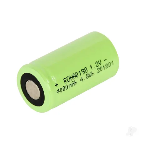 Radient NiMH 1.2V 4000mAh SC SCR, No Tabs, Glow