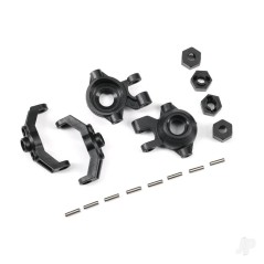 Traxxas Steering blocks, left & right/ caster blocks (c-hubs), left & right
