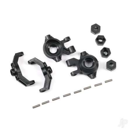 Traxxas Steering blocks, left & right/ caster blocks (c-hubs), left & right