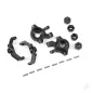 Traxxas Steering blocks, left & right/ caster blocks (c-hubs), left & right