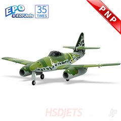 HSD Jets ME-262 Twin 90mm EDF Foam Jet, Green Camo (PNP 12S)