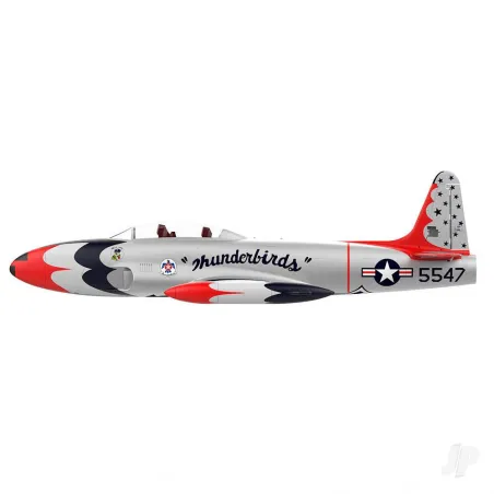 HSD Jets T-33 120mm EDF Foam Jet, Thunderbird (Kit)