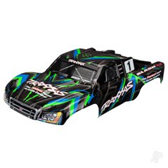Traxxas Body, Slash 4X4, Green (painted, decals applied)