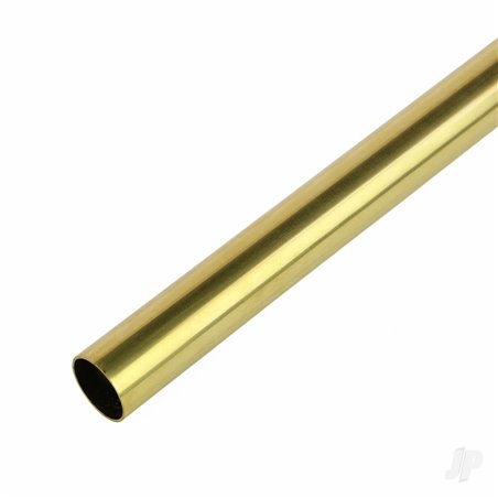 K&S 9/16in Brass Round Tube, .029in Wall (36in long) (Bulk Pack of 3 Items)