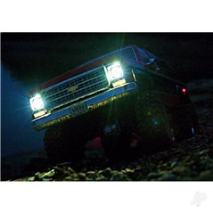Traxxas LED light Set (contains headlights, tail lights, side marker lights, distribution block (fits 8130 Body, requires 8028 p