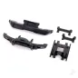 Traxxas Front bumper with winch/ rear bumper/ bumper mounts, front & rear/ Center skidplate (for Bronco)