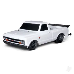 Traxxas Drag Slash 1:10 2WD Brushless Electric RTR Drag Racing Truck, Diamond White (+ TQi 2-ch, TSM, VXL-3S, Velineon 3500kV)