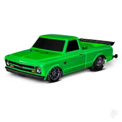 Traxxas Drag Slash 1:10 2WD Brushless Electric RTR Drag Racing Truck, Green Machine (+ TQi 2-ch, TSM, VXL-3S, Velineon 3500kV)