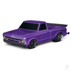 Traxxas Drag Slash 1:10 2WD Brushless Electric RTR Drag Racing Truck, Ultra Violet (+ TQi 2-ch, TSM, VXL-3S, Velineon 3500kV)