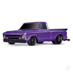 Traxxas Drag Slash 1:10 2WD Brushless Electric RTR Drag Racing Truck, Ultra Violet (+ TQi 2-ch, TSM, VXL-3S, Velineon 3500kV)