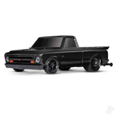 Traxxas Drag Slash 1:10 2WD Brushless Electric RTR Drag Racing Truck, Midnight Black (+ TQi 2-ch, TSM, VXL-3S, Velineon 3500kV)