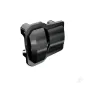 Traxxas Differential cover, front or rear (black chrome) (2)