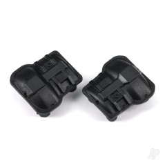 Traxxas Differential cover, front or rear (black) (2)