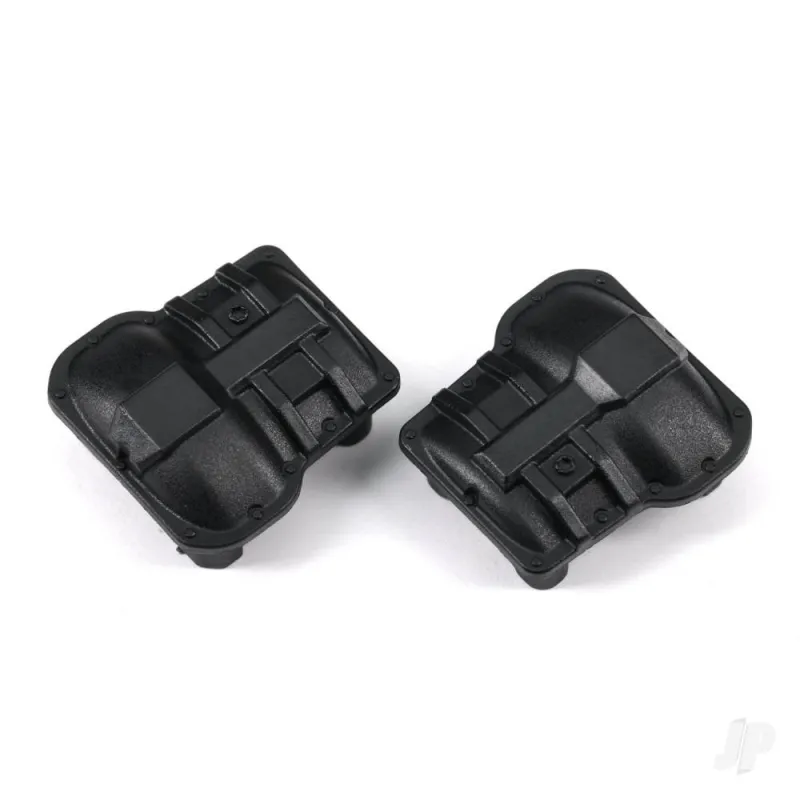Traxxas Differential cover, front or rear (black) (2)