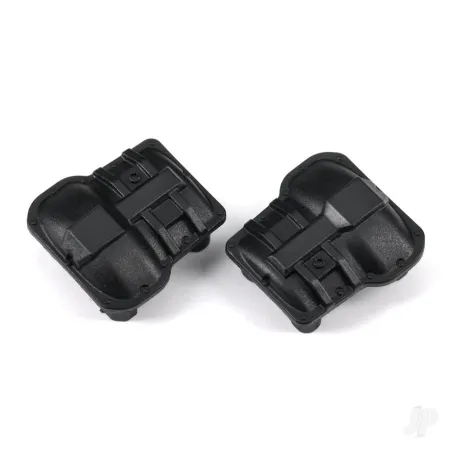 Traxxas Differential cover, front or rear (black) (2)