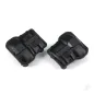 Traxxas Differential cover, front or rear (black) (2)