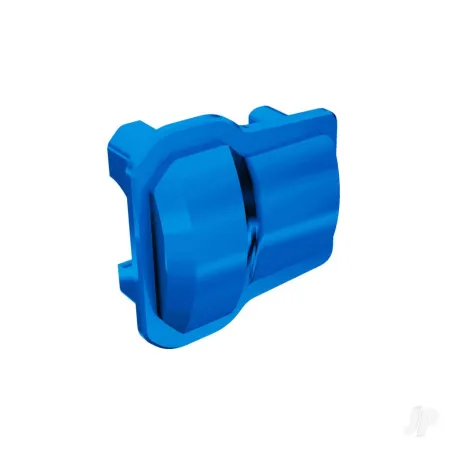 Traxxas Differential cover, front or rear (blue) (2)