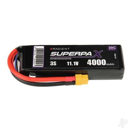 Radient LiPo 3S 4000mAh 11.1V 30C XT60