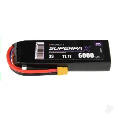 Radient LiPo 3S 6000mAh 11.1V 30C XT60