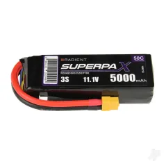 Radient LiPo 3S 5000mAh 11.1V 50C XT60