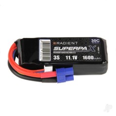 Radient LiPo 3S 1600mAh 11.1V 30C EC3