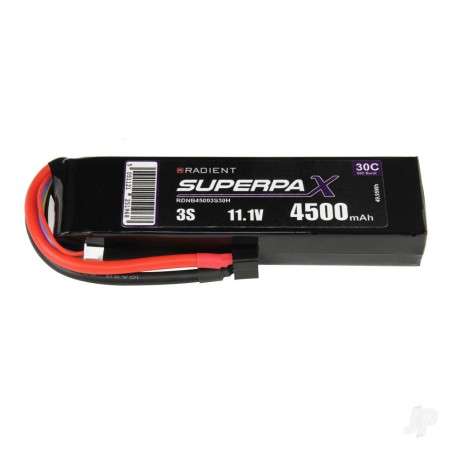 Radient LiPo 3S 4500mAh 11.1V 30C Deans (HCT)