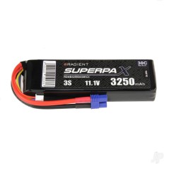 Radient LiPo 3S 3250mAh 11.1V 30C EC3