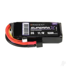 Radient LiPo 3S 1600mAh 11.1V 30C Deans (HCT)
