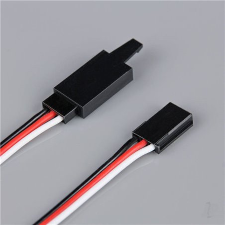 Radient Futaba HD Extension Lead with Clip 200mm