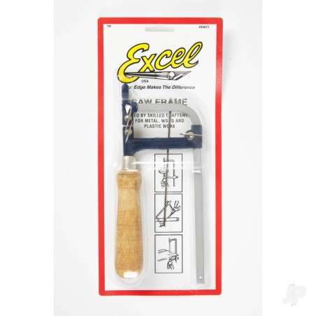 Excel Jewelers Saw, 7.5x2.5in (Carded)