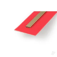 K&S 1.5mm Brass Round Tube, .225mm Wall (300mm long) (4 pcs)