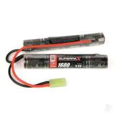 Radient NiMH 9.6V 1600mAh 2/3A Saddle-Stick, mTam