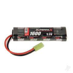 Radient NiMH 9.6V 1600mAh 2/3A Stick, mTam