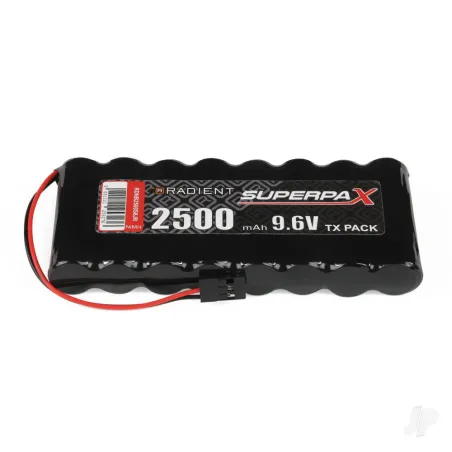 Radient NiMH 9.6V 2500mAh AA Flat, Tx, Jr