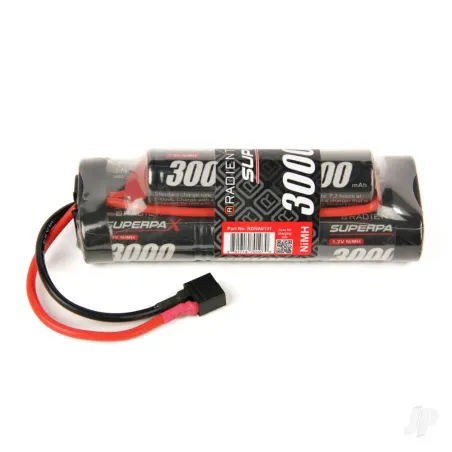 Radient NiMH 9.6V 3000mAh SC 6-2 Hump, Deans (HCT)