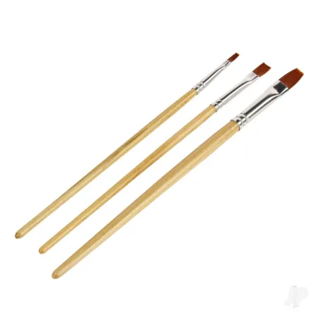 Guild Lane Flat Brush Set (3 pcs)