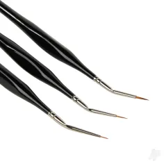 Guild Lane Miniature Angled Brush Set (3 pcs)
