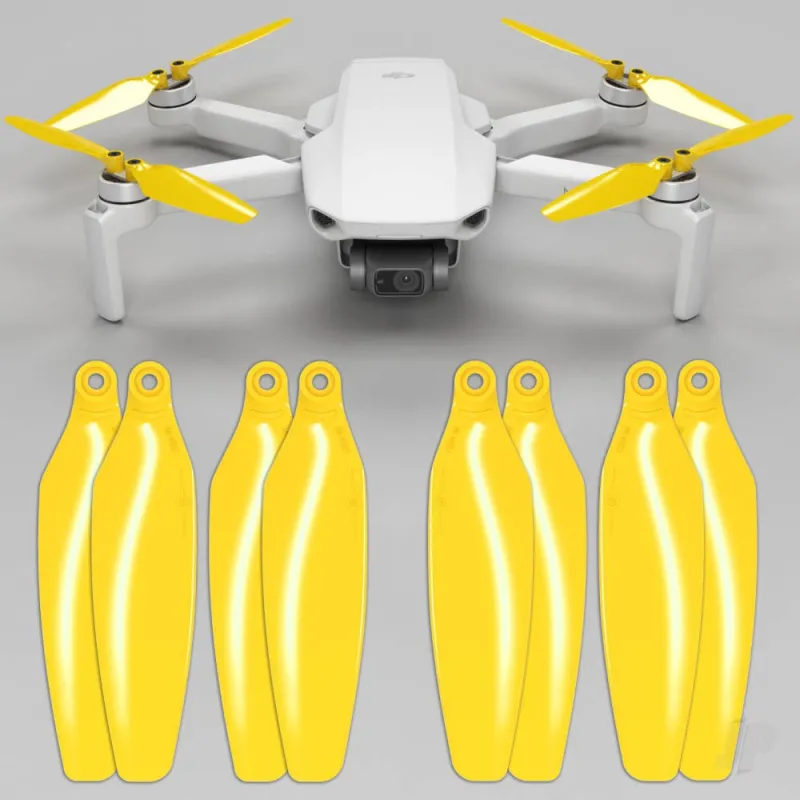 Master Airscrew MR-Mini 2 Prop Set x4 Yellow