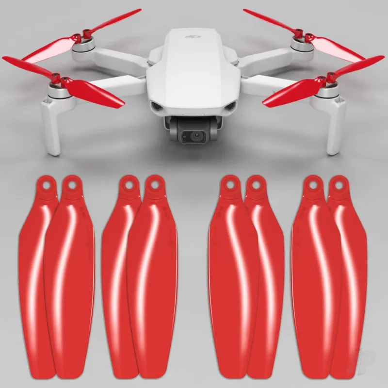 Master Airscrew MR-Mini 2 Prop Set x4 Red