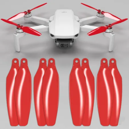 Master Airscrew MR-Mini 2 Prop Set x4 Red