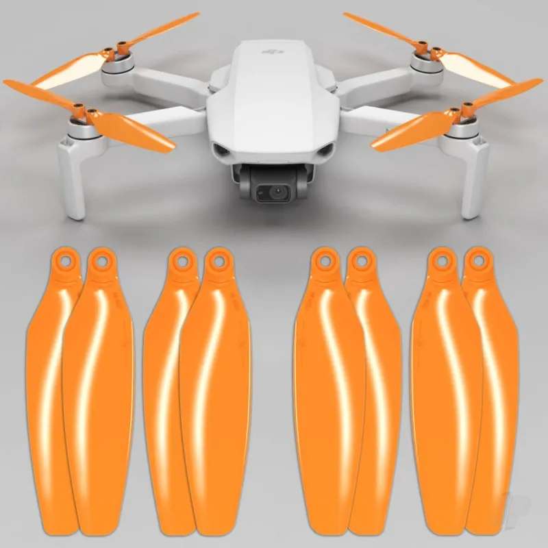 Master Airscrew MR-Mini 2 Prop Set x4 Orange