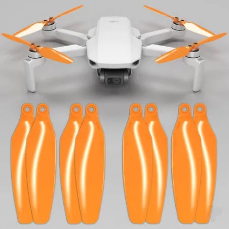 Master Airscrew MR-Mini 2 Prop Set x4 Orange