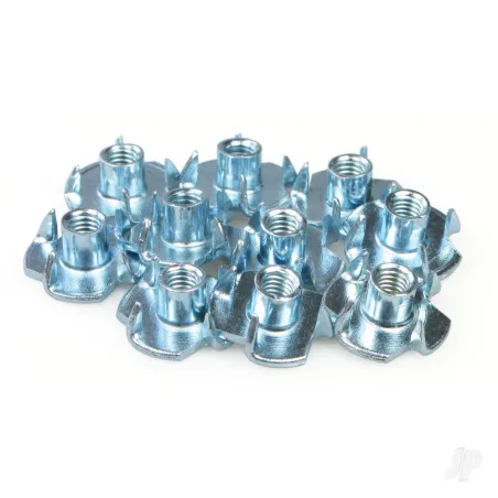 JP M4 T Nut 4 Prong (10 pcs)
