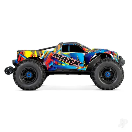 Traxxas Rock-n-Roll Maxx 1:10 4X4 Brushless Electric RTR Monster Truck (+ TQi 2-ch, TSM, VXL-4S, Velineon 540XL, WideMaxx)