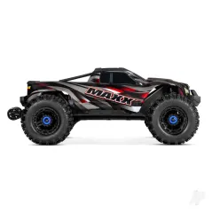 Traxxas Red Maxx 1:10 4X4 Brushless Electric RTR Monster Truck (+ TQi 2-ch, TSM, VXL-4S, Velineon 540XL, WideMaxx)