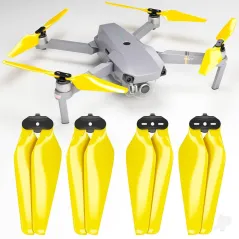 Master Airscrew MR-MC - 8.3x4.4 Prop F Set x4 Yellow for DJI Mavic Pro & Platinum
