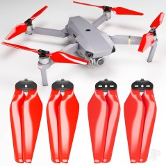 Master Airscrew MR-MC - 8.3x4.4 Prop F Set x4 Red for DJI Mavic Pro & Platinum