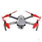 Master Airscrew MR-MC - 8.3x4.4 Prop F Set x4 Red for DJI Mavic Pro & Platinum